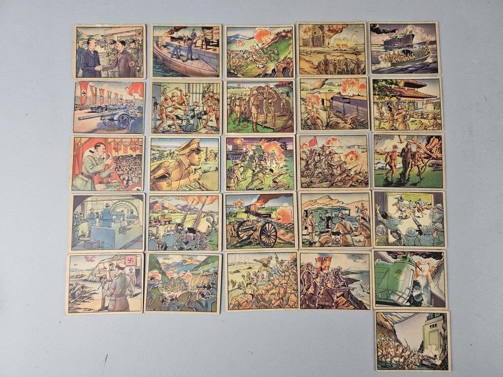 26 "Gum" 1938 Horrors Of War Cards