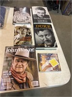 John Wayne American Cowboy collection of books,