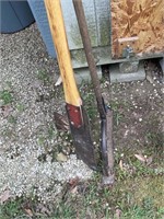 Bush ax and sling blade