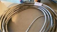 Foam, heavy duty extension cord with three