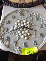 Vintage Ceramic Wall Clock