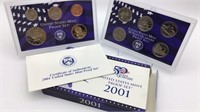 2001 US mint proof set