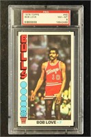 Bob Love PSA 8 Graded 1976 Topps Basketball Card #