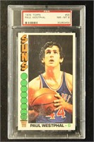 Paul Westphal PSA 8 Graded 1976 Topps Basketball C