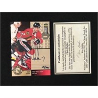 Chris Chelios Signed Card With Coa