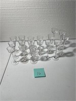 LONG STEM GLASS VOTIVE TEA LIGHT CANDLE HOLDERS