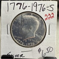 1976-S SILVER JFK HALF DOLLAR