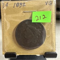 1832 LARGE CENT