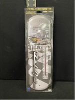 NIP 1957 Bel Air Metal Thermometer