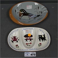 Stangl Pottery Kiddieware & Wood Duck Ashtray