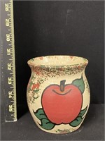 Richard Kale Apple Spongeare Pottery Vase
