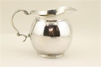 1940s Sterling Silver Pitcher. Peru