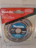 4-1/2" Makita 7/8" Arbor Premium Turbo Diamond