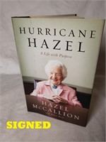 HAZEL MCCALION SIGNED BIO BOOK