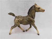 Breyer Running dapple gray glossy foal horse,