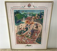 Awesome Rose Parade lithograph