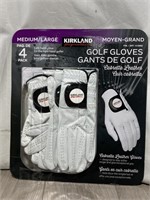 Signature Left Hand Golf Gloves Medium/Large