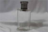 A Parfume Bottle with Sterling Top