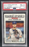 2017 Topps Kyle Tucker Minor League PSA 10