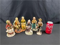 Assortment of ceramic Figurines