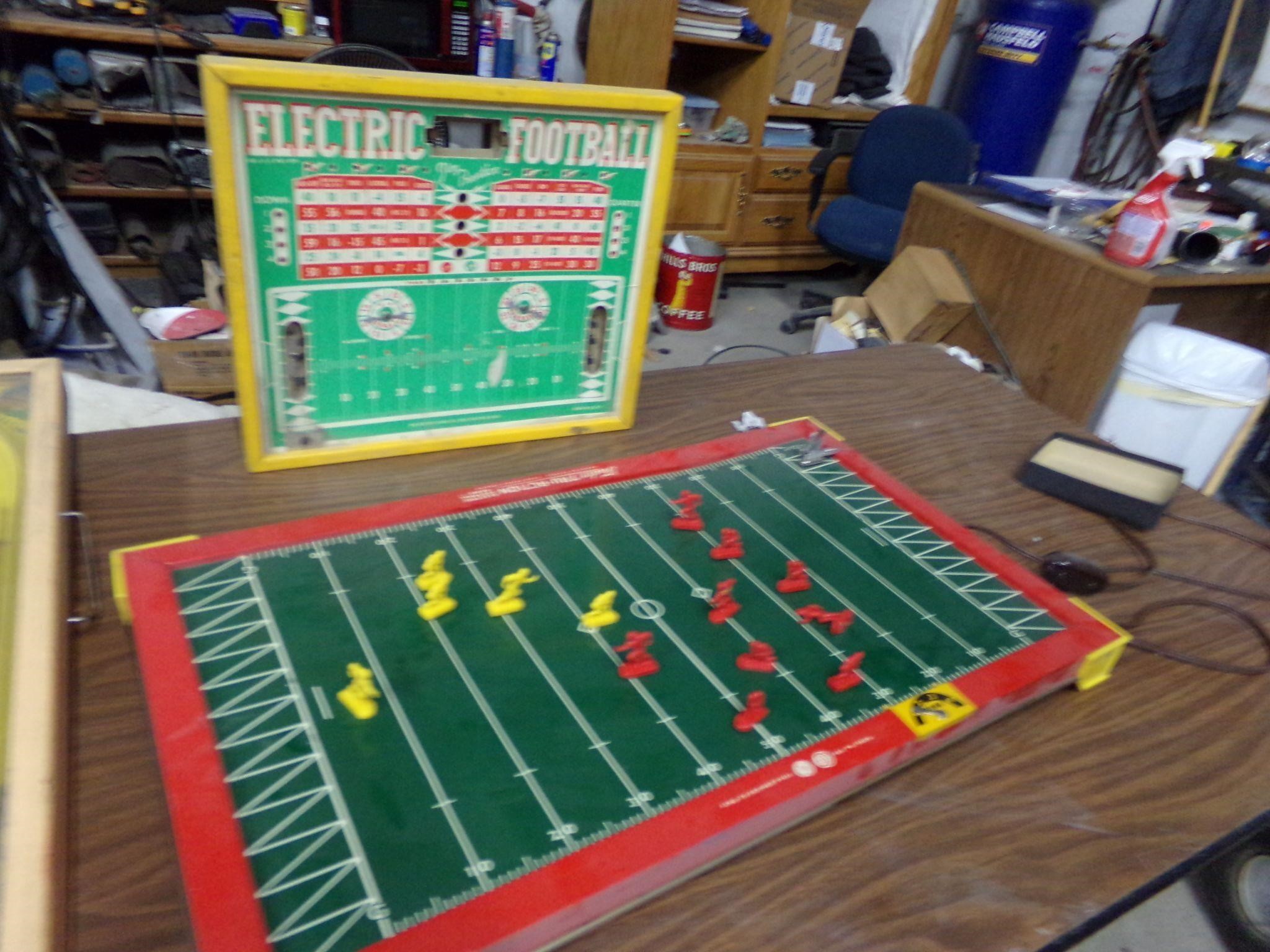 Vintage electric football game