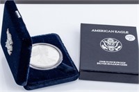 Coin 1996 Proof Silver Eagle in Original Box