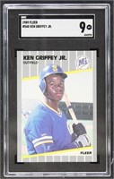 Ken Griffey Jr Rookie 1989 Fleer #548 Baseball Car