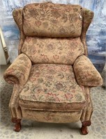 11 - VINTAGE WELL LOVED RECLINER CHAIR