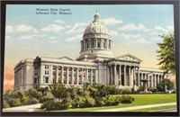 Vintage Missouri State Capitol PPC Postcard