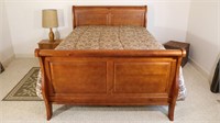 Sleigh Style Queen Bed Frame