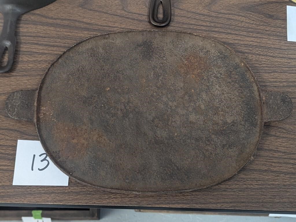 13" Cast Iron Pan