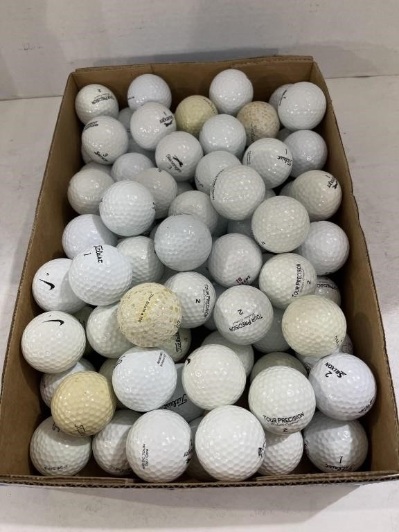 Flat of Golf Balls