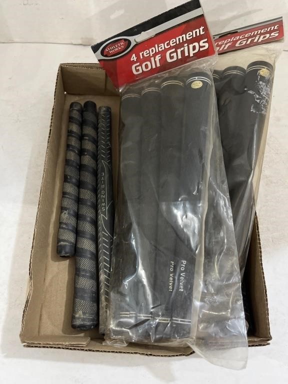 Flat of Replacement Golf Grips