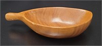 Hawaii Monkey-Pod Wood Leaf Candy Nut Dish