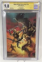 RARE! MMPR #40 CGC 9.8 Signed Comic