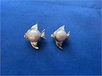 Vintage angelfish scatter pins