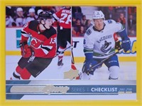 Nico Hischier & Brock Boeser 2017-18 Upper Deck