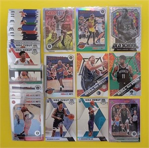 2019-20 Basketball Prizms & Rookies- Lot of 38