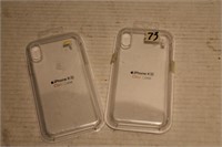 Iphone X Clear phone cases, 2 total