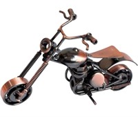 (2pcs) Creative Metal Motorcycle Sculpture