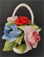 Royal Adderly Floral Basket
