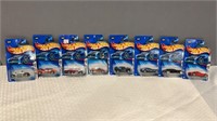 8 miscellaneous hot wheels from 2004 collectors