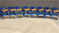 8 miscellaneous hot wheels from 2004 collectors