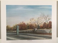 1968 Signed No. 5 Morehead Reproduction Print