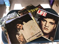 Elvis book & magazines
