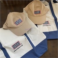 Pair of USO Hats W/ 2 USO Bags New