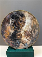 Ron Ruffin Collectable Plate "Navajo Lullaby"