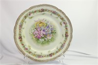 Antique Carl Tielsch Porcelain Plate