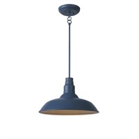 Bell Ridge 18in. Blue Outdoor Mini Pendant