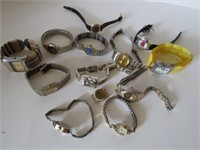 LOT VINTAGE WOMENS WATCHES- AS IS